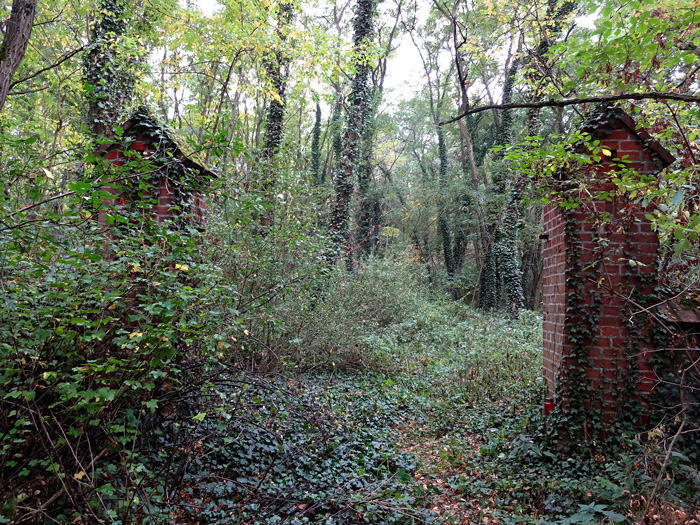 Eingang zum alten Friedhof außerhalb von Kranz 2016